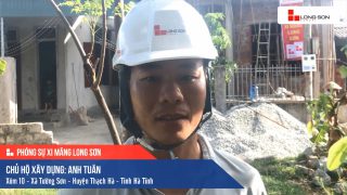 Phóng sự công trình sử dụng Xi măng Long Sơn tại Hà Tĩnh 07.08.2020