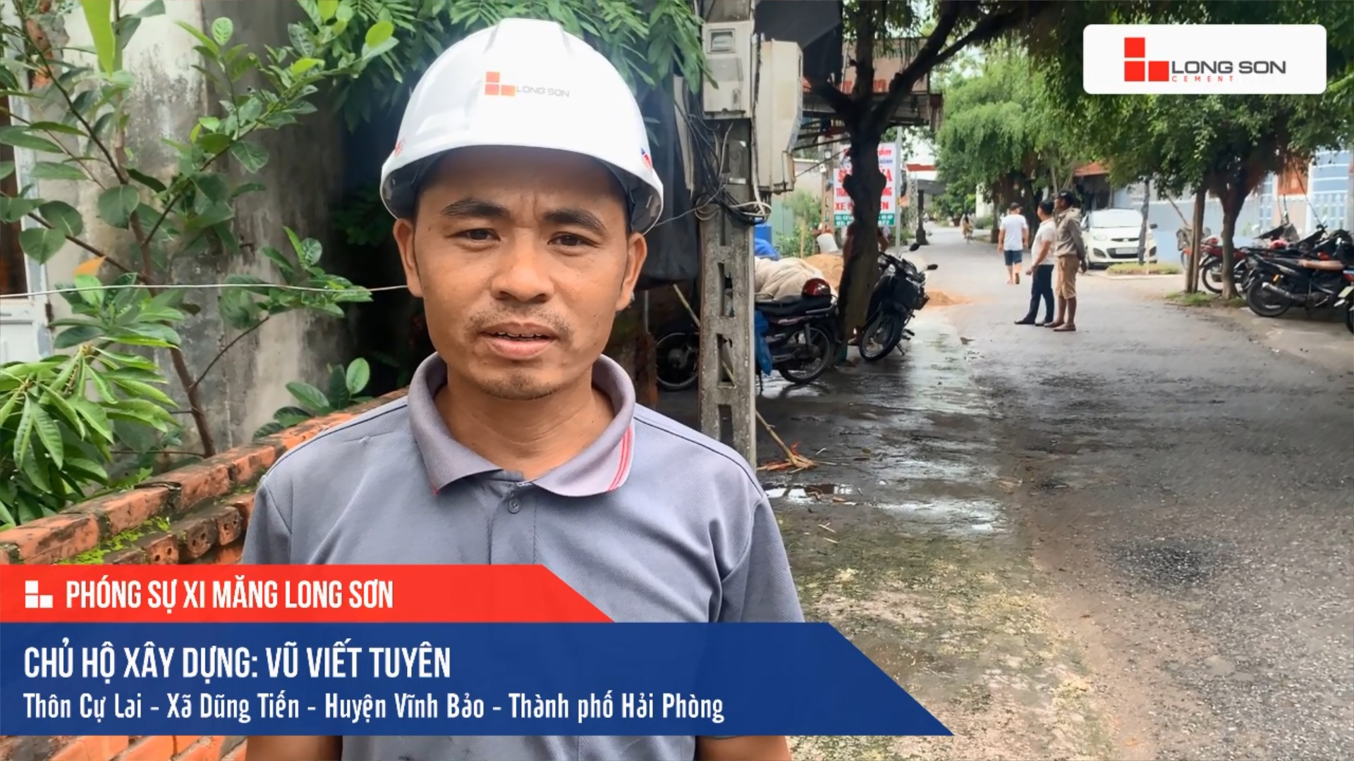 Phóng sự công trình sử dụng Xi măng Long Sơn tại Hải Phòng 15.08.2020