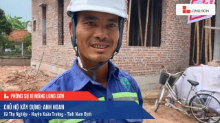 Phóng sự công trình sử dụng Xi măng Long Sơn tại Nam Định 21.08.2020