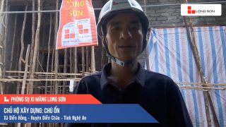 Phóng sự công trình sử dụng Xi măng Long Sơn tại Nghệ An 05.08.2020