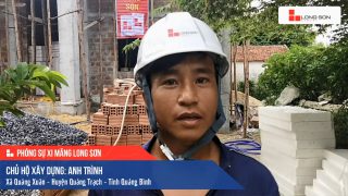 Phóng sự công trình sử dụng Xi măng Long Sơn tại Quảng Bình 14.08.2020
