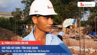 Phóng sự công trình sử dụng Xi măng Long Sơn tại Quảng Ninh 13.08.2020