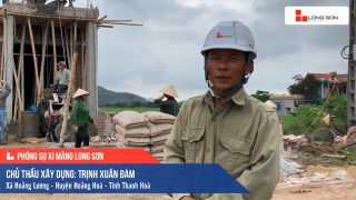 Phóng sự công trình sử dụng Xi măng Long Sơn tại Thanh Hóa 05.08.2020