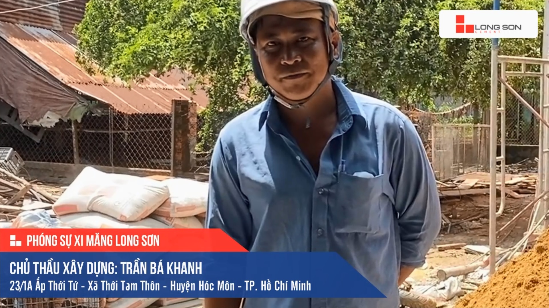 Phóng sự công trình sử dụng Xi măng Long Sơn tại TP. Hồ Chí Minh 06.09.2020