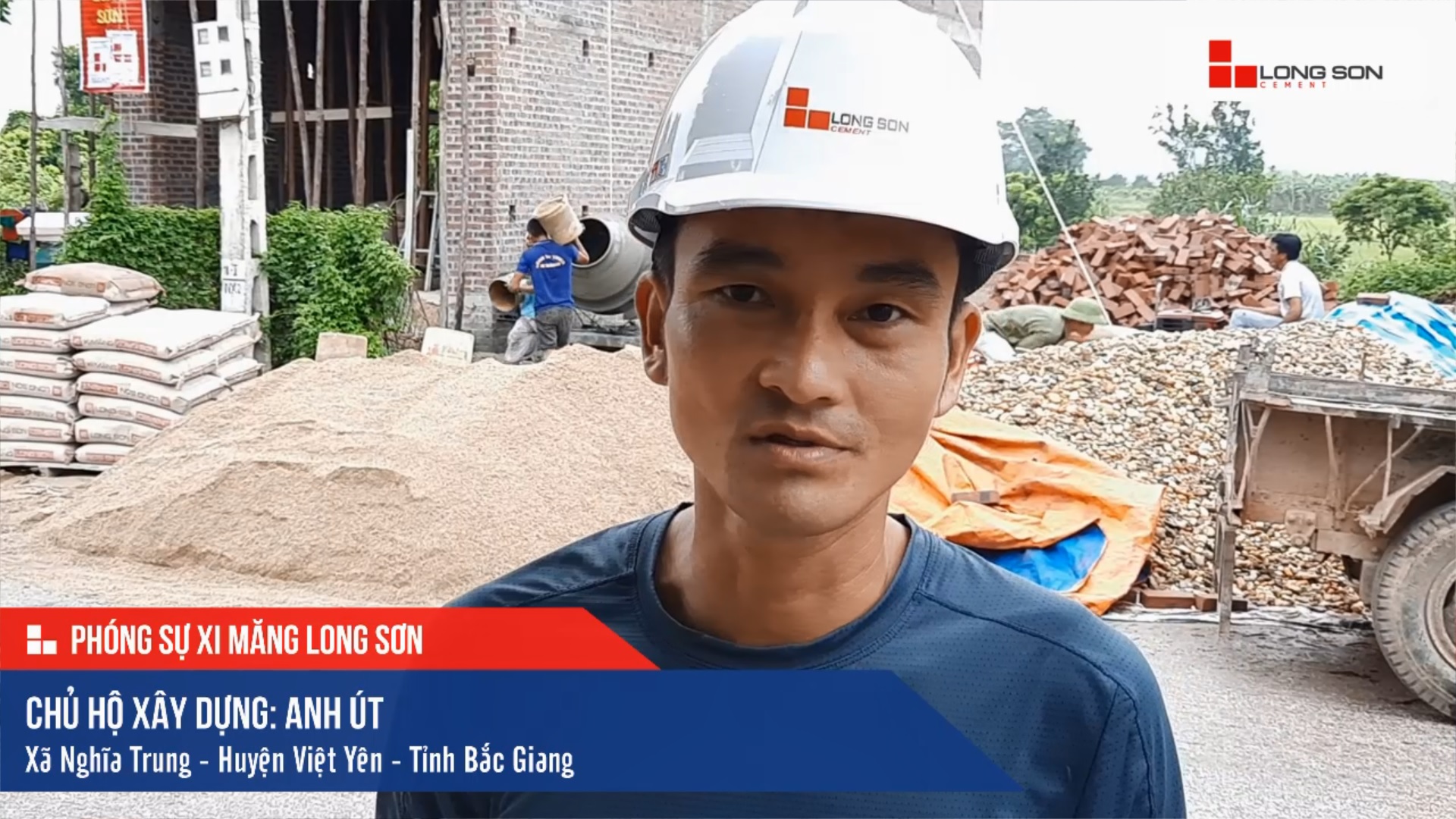 Phóng sự công trình sử dụng Xi măng Long Sơn tại Bắc Giang 20.09.2020