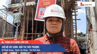 Phóng sự công trình sử dụng Xi măng Long Sơn tại Bình Định 10.09.2020