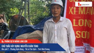 Phóng sự công trình sử dụng Xi măng Long Sơn tại Bình Dương 08.09.2020