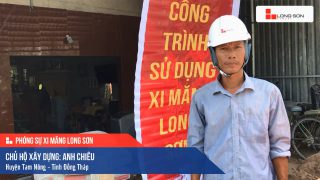 Phóng sự công trình sử dụng Xi măng Long Sơn tại Đồng Tháp 15.09.2020