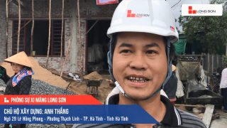 Phóng sự công trình sử dụng Xi măng Long Sơn tai Hà Tĩnh 18.09.2020