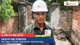 Phóng sự công trình sử dụng Xi măng Long Sơn tại Hải Phòng 18.09.2020