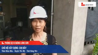 Phóng sự công trình sử dụng Xi măng Long Sơn tại Hưng Yên 18.09.2020