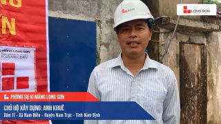 Phóng sự công trình sử dụng Xi măng Long Sơn tại Nam Định 22.09.2020