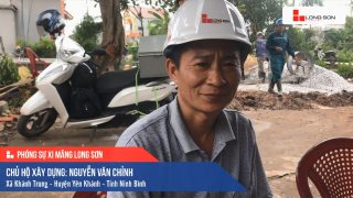 Phóng sự công trình sử dụng Xi măng Long Sơn tại Ninh Bình 26.09.2020