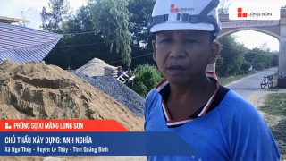 Phóng sự công trình sử dụng Xi măng Long Sơn tại Quảng Bình 05.09.2020