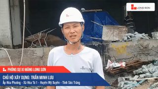 Phóng sự công trình sử dụng Xi măng Long Sơn tại Sóc Trăng 21.09.2020