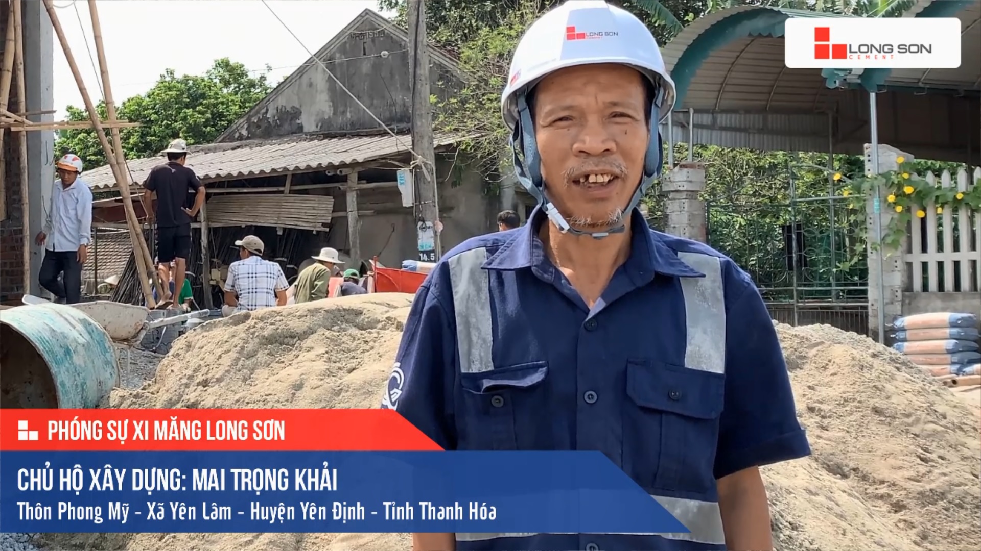 Phóng sự công trình sử dụng Xi măng Long Sơn tại Thanh Hóa 13.09.2020