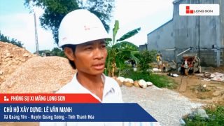 Phóng sự công trình sử dụng Xi măng Long Sơn tại Thanh Hóa 24.09.2020