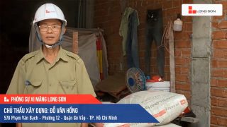 Phóng sự công trình sử dụng Xi măng Long Sơn tại TP. Hồ Chí Minh 11.10.2020