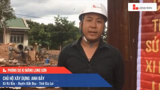 Phóng sự công trình sử dụng Xi măng Long Sơn tại Gia Lai 04.10.2020