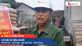 Phóng sự công trình sử dụng Xi măng Long Sơn tại Hải Dương 13.10.2020