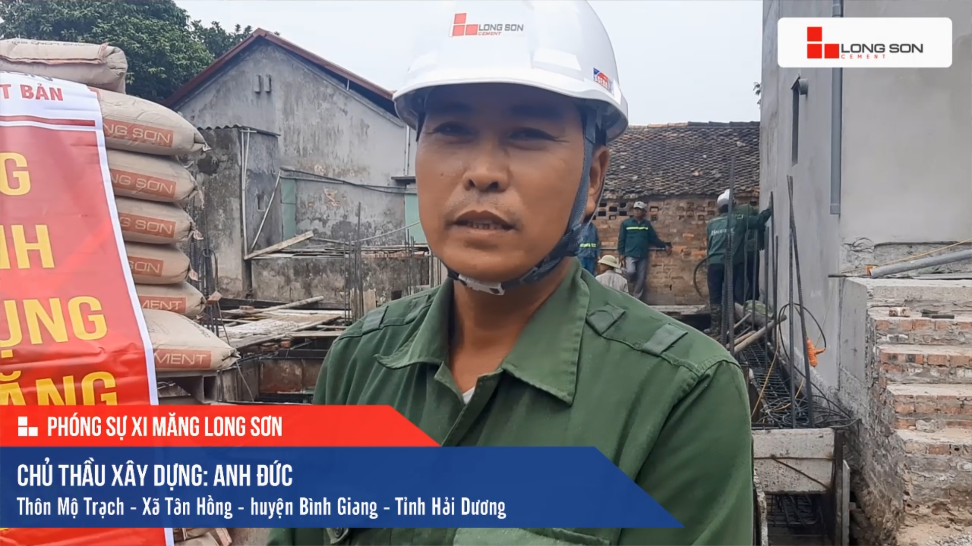 Phóng sự công trình sử dụng Xi măng Long Sơn tại Hải Dương 13.10.2020