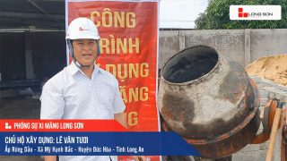 Phóng sự công trình sử dụng Xi măng Long Sơn tại Long An 20.10.2020