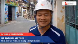 Phóng sự công trình sử dụng Xi măng Long Sơn tại Nam Định 08.10.2020