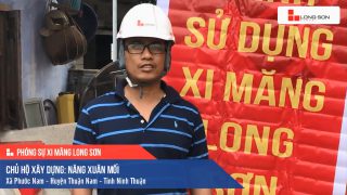 Phóng sự công trình sử dụng Xi măng Long Sơn tại Ninh Thuận 14.10.2020