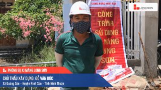 Phóng sự công trình sử dụng Xi măng Long Sơn tại Ninh Thuận 11.10.2020