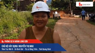 Phóng sự công trình sử dụng Xi măng Long Sơn tại Quảng Ninh 18.10.2020