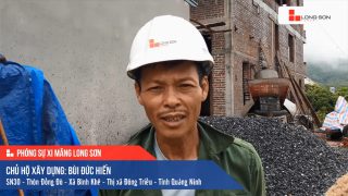 Phóng sự công trình sử dụng Xi măng Long Sơn tại Quảng Ninh 18.10.2020