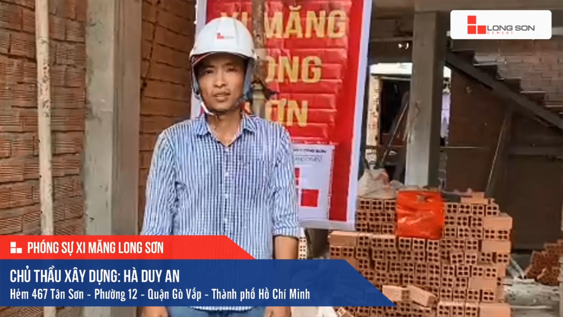 Phóng sự công trình sử dụng Xi măng Long Sơn tại TP. Hồ Chí Minh 12.11.2020