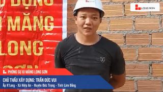 Phóng sự công trình sử dụng Xi măng Long Sơn tại Lâm Đồng 20.11.2020