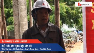 Phóng sự công trình sử dụng Xi măng Long Sơn ở Ninh Thuận 15.11.2020