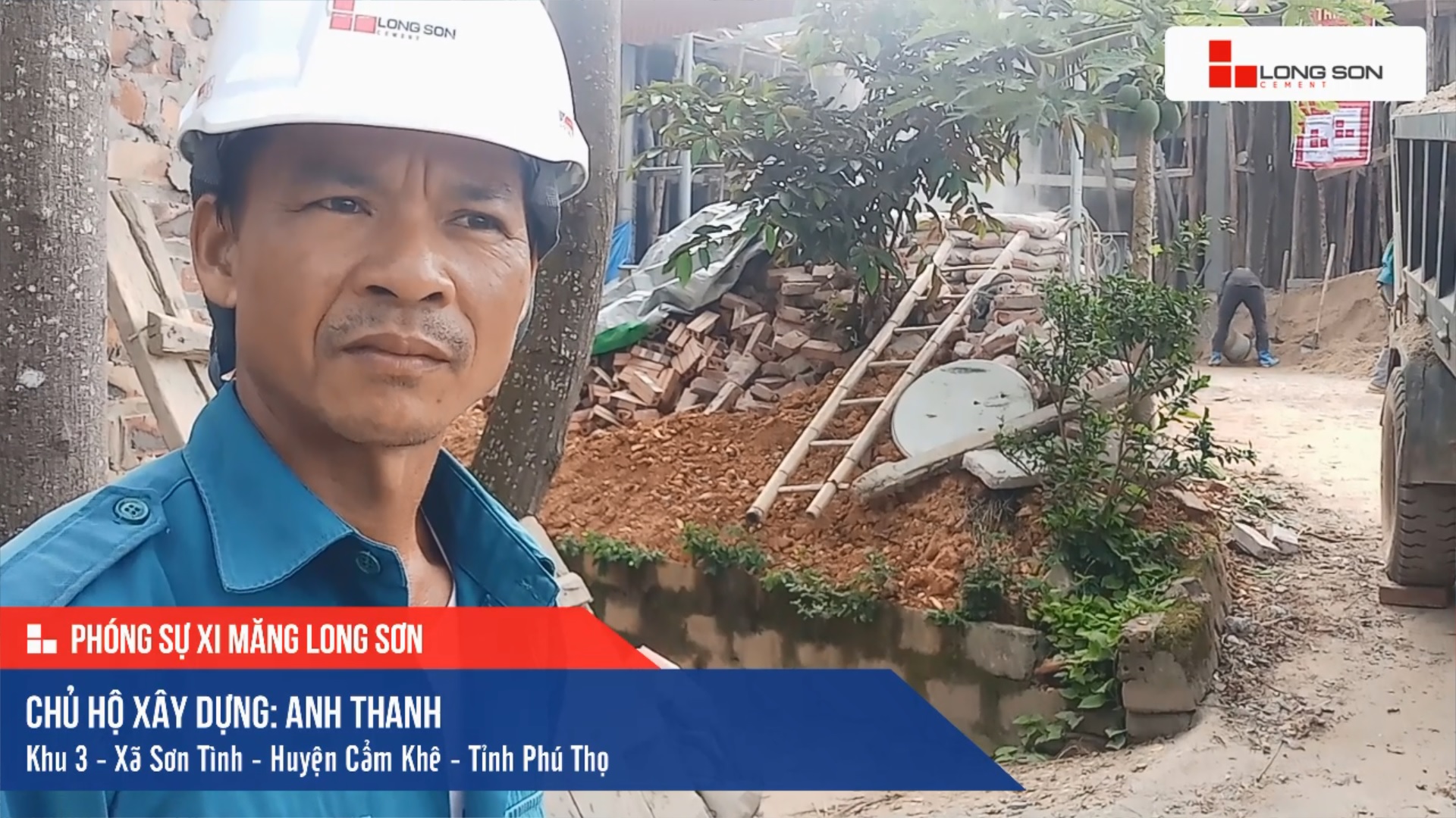 Phóng sự công trình sử dụng Xi măng Long Sơn tại Phú Thọ 05.11.2020