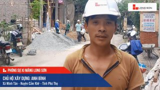 Phóng sự công trình sử dụng Xi măng Long Sơn tại Phú Thọ 05.11.2020