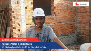 Phóng sự công trình sử dụng Xi măng Long Sơn tại Sóc Trăng 12.11.2020