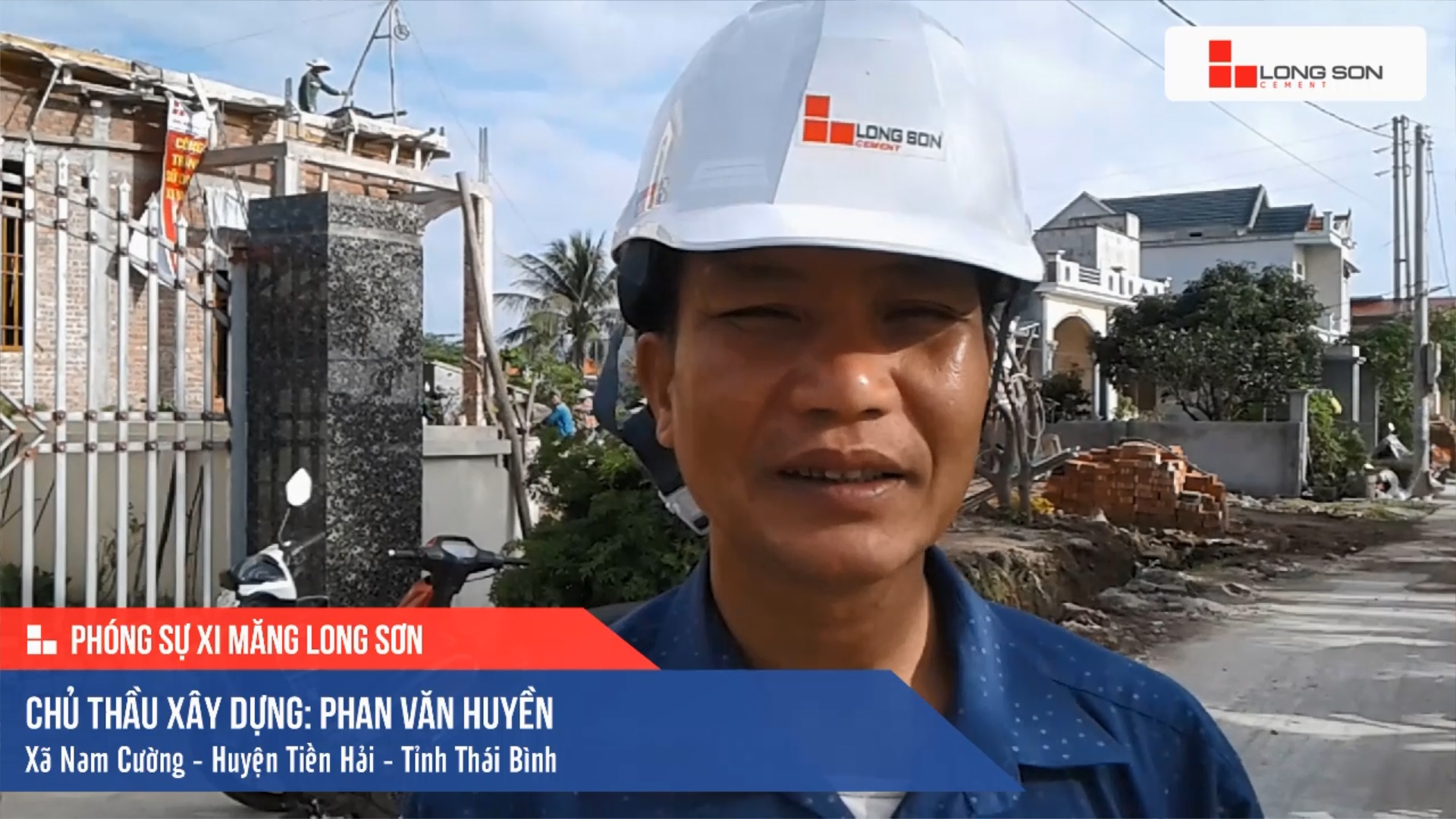 Phóng sự công trình sử dụng Xi măng Long Sơn tại Thái Bình 23.11.2020