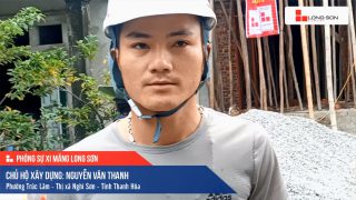 Phóng sự công trình sử dụng Xi măng Long Sơn tại Thanh Hóa 24.11.2020