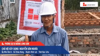 Phóng sự công trình sử dụng Xi măng Long Sơn tại Bạc Liêu 08/12/2020