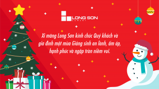 Xi măng Long Sơn – Chúc mừng giáng sinh và năm mới 2021.