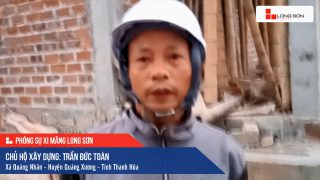 Phóng sự công trình sử dụng Xi măng Long Sơn tại Thanh Hóa 12.12.2020