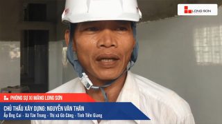 Phóng sự công trình sử dụng Xi măng Long Sơn tại Tiền Giang 20.12.2020