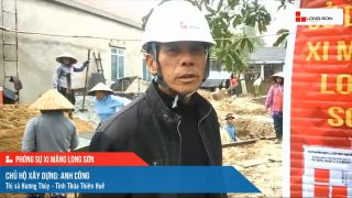 Phóng sự công trình sử dụng Xi măng Long Sơn tại Huế 01.01.2021