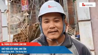 Phóng sự công trình sử dụng Xi măng Long Sơn tại Quảng Bình 04.01.2021