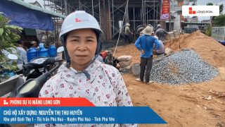 Phóng sự công trình sử dụng Xi măng Long Sơn tại Phú Yên 29.01.2021