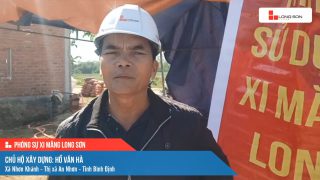 Phóng sự công trình sử dụng Xi măng Long Sơn tại Bình Định 18.03.2021