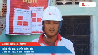 Phóng sự công trình sử dụng Xi măng Long Sơn tại Bình Định 07.03.2021