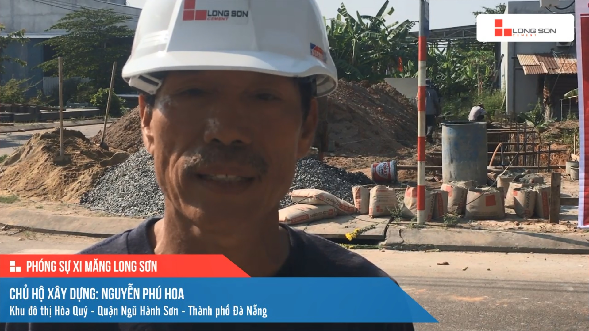 Phóng sự công trình sử dụng Xi măng Long Sơn tại Đà Nẵng 17.03.2021