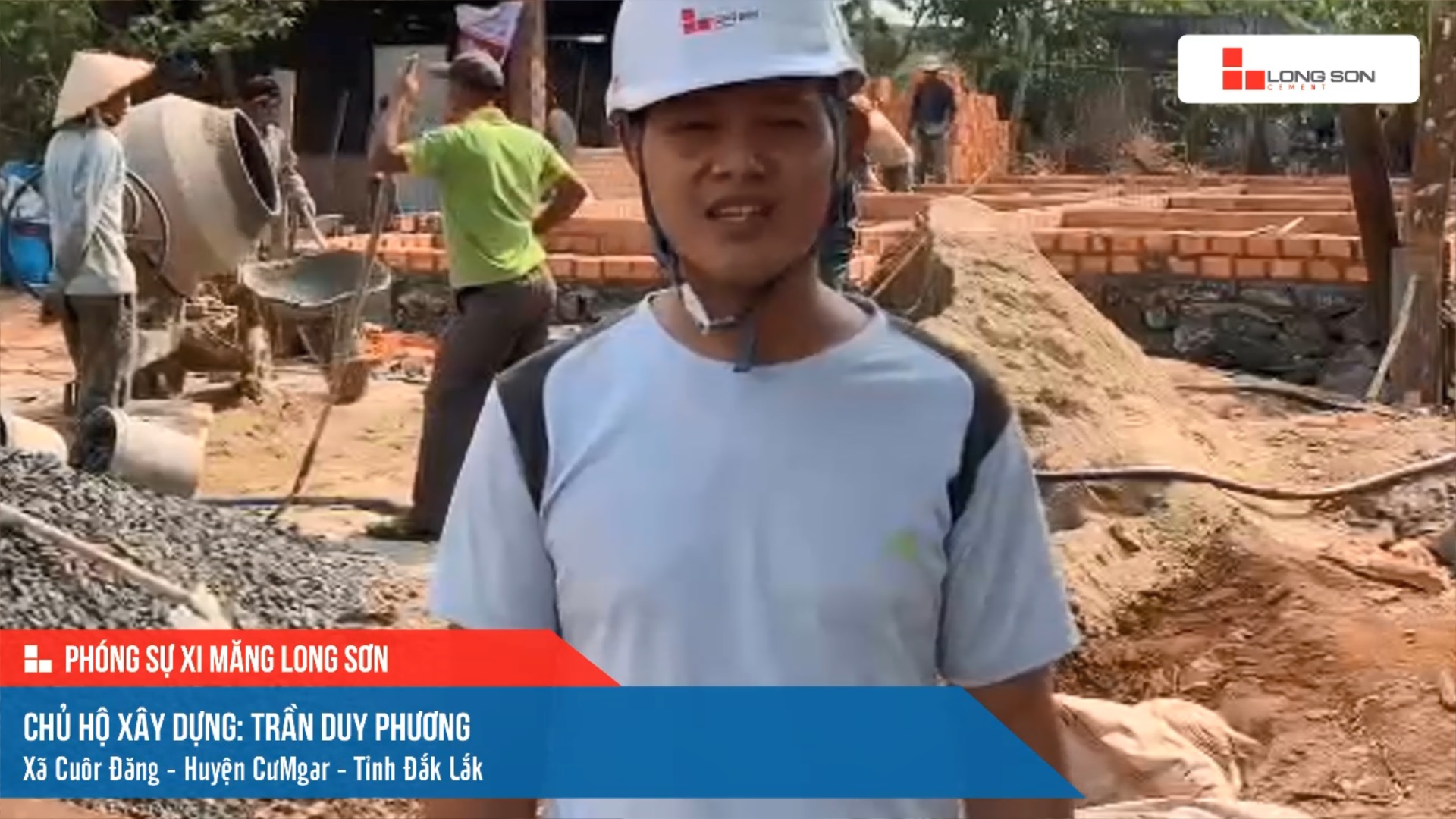 Phóng sự công trình sử dụng Xi măng Long Sơn tại Đắk Lắk 20.03.2021